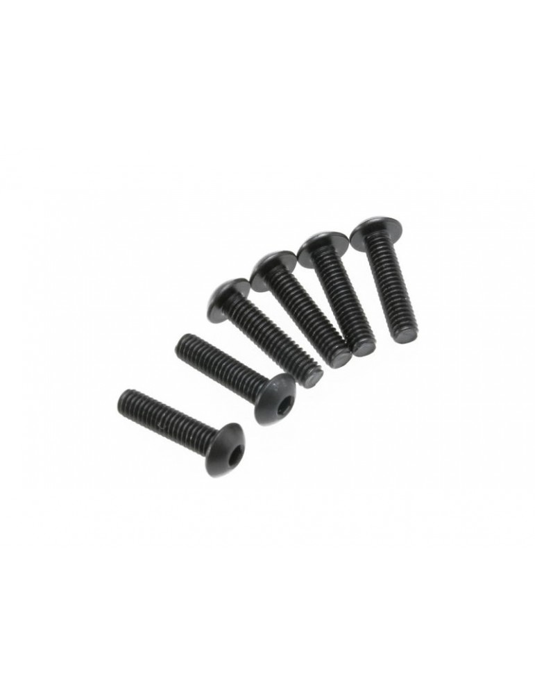 Traxxas Screws, M4x16mm button-head machine (hex drive) (6)