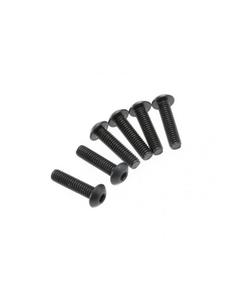Traxxas Screws, M4x16mm button-head machine (hex drive) (6)