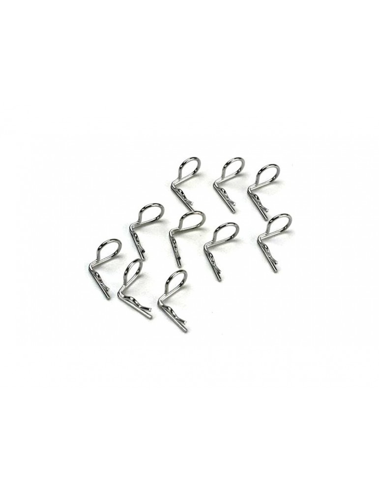 Traxxas Body clip (mounting clip), angled, 90-degrees (10)