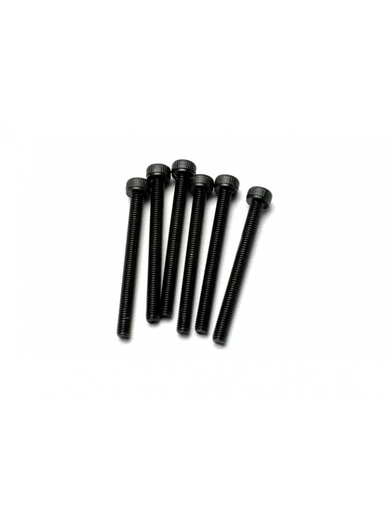 Traxxas Screws, M3x32mm cap-head machine (hex drive) (6)