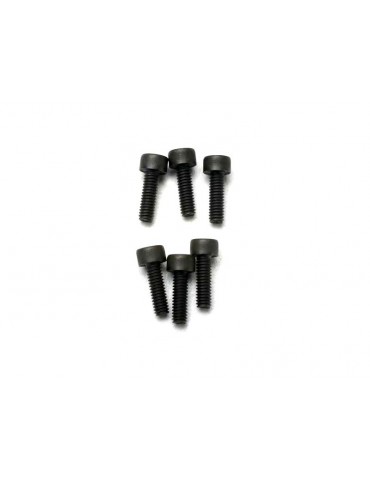 Traxxas Screws, M2.5x8mm cap-head machine (6)