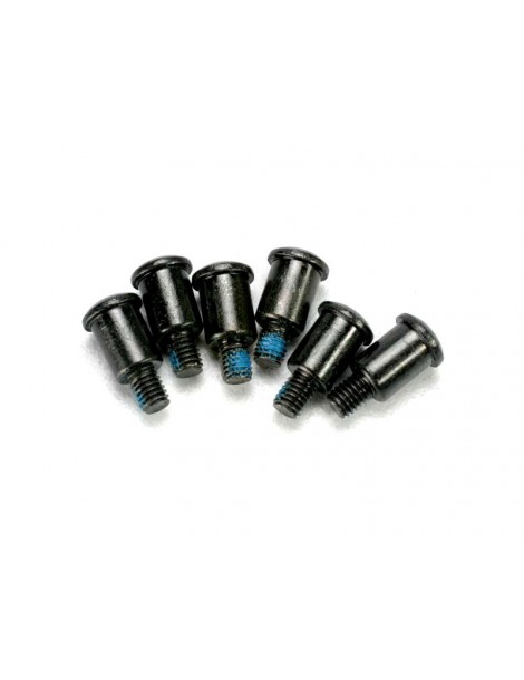 Traxxas Shoulder screws, 3x10mm (6) (with threadlock)