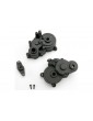 Traxxas Gearbox halves/ shift detent ball/ spring/ shift shaft seal, glued/ 2.5x8mm CS (2)