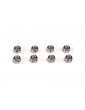 Traxxas Nuts, 5mm nylon locking (8)