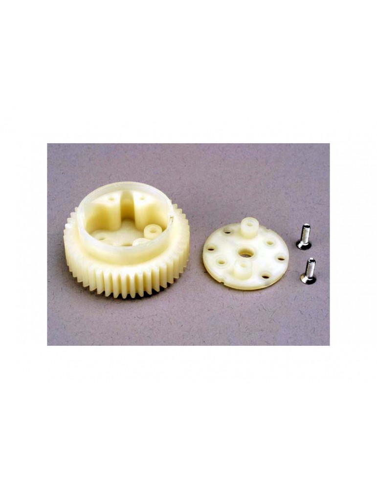 Traxxas Differential gear (45-tooth)/ side cover plate & screws