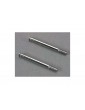 Traxxas Shock shafts, steel, chrome finish (32mm) (2)