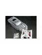 Traxxas Body, Nitro Rustler (clear)/window, grill, lights decal sheet/ wing