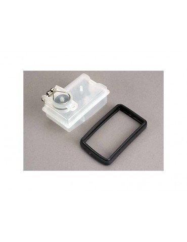 Traxxas Fuel tank (75cc)/ rubber vibration cushions (2)