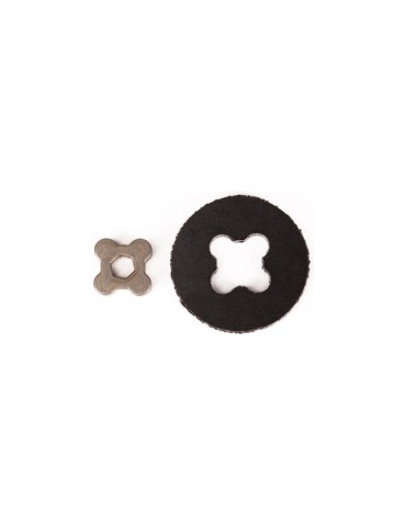 Traxxas Brake disc, composite/ brake adapter