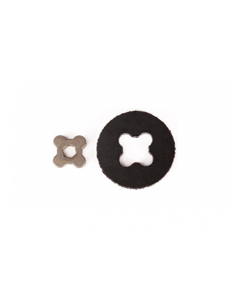 Traxxas Brake disc, composite/ brake adapter