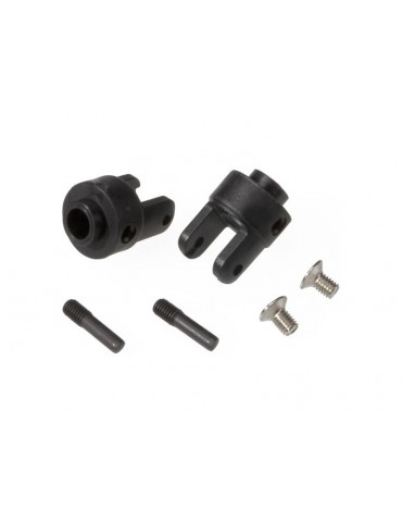 Traxxas Differential output yokes, black (2)