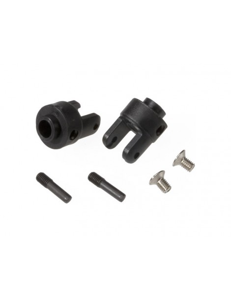 Traxxas Differential output yokes, black (2)