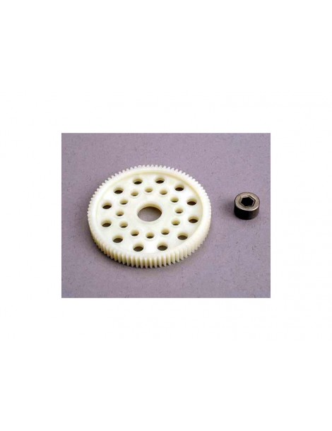 Traxxas Spur gear, 84T 48DP/ bushing