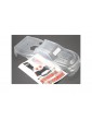 Traxxas Body, T-Maxx 3.3 (clear, requires painting)/ window, lights decal sheet
