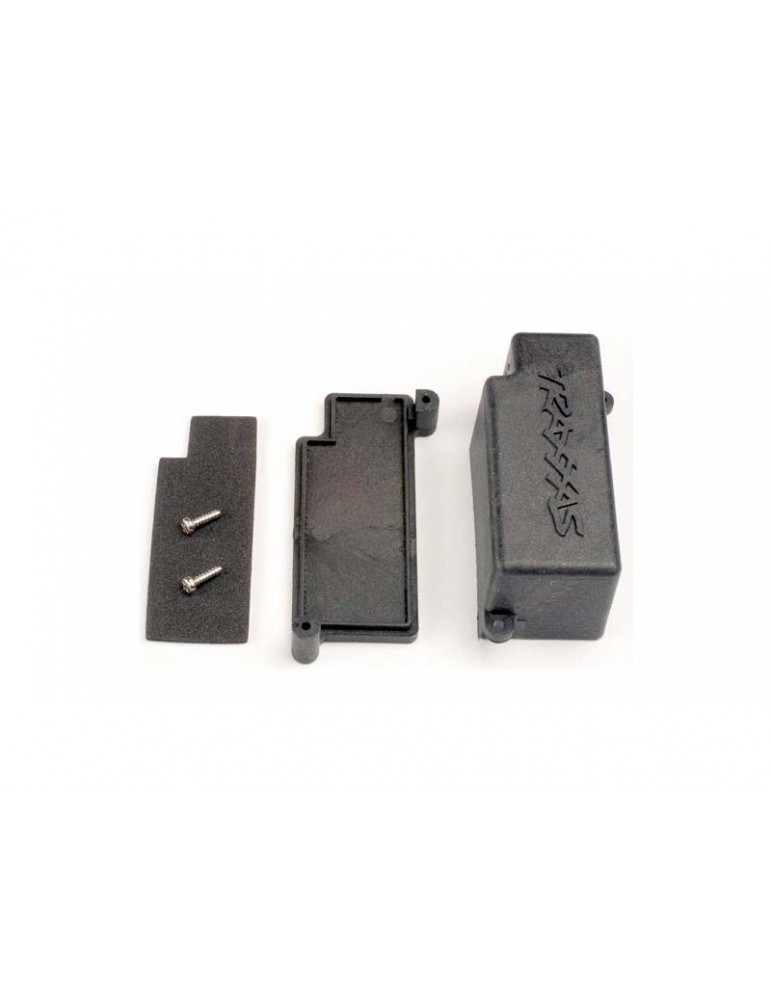 Traxxas Box, battery/ adhesive foam chassis pad