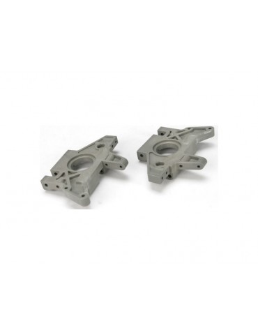 Traxxas Bulkheads (l&r) (rear) (grey)