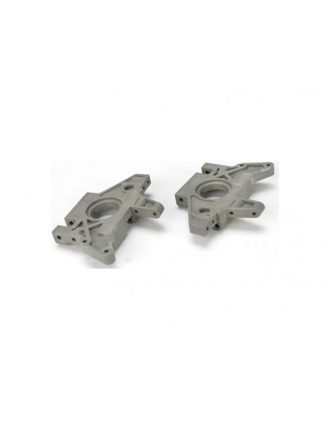 Traxxas Bulkheads (l&r) (rear) (grey)