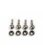 Traxxas Pivot balls (4)/ pivot ball cap bushings (4)