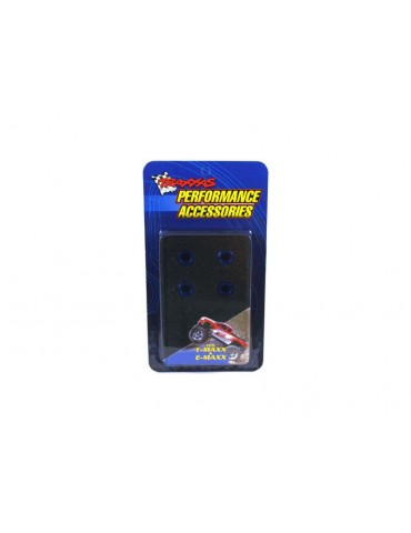 Traxxas Aluminum caps, pivot ball (blue-anodized) (4)