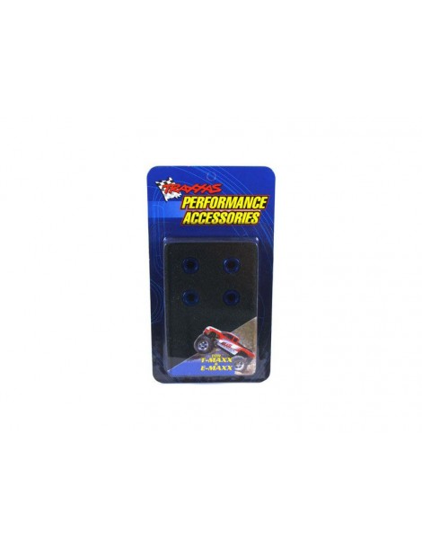 Traxxas Aluminum caps, pivot ball (blue-anodized) (4)