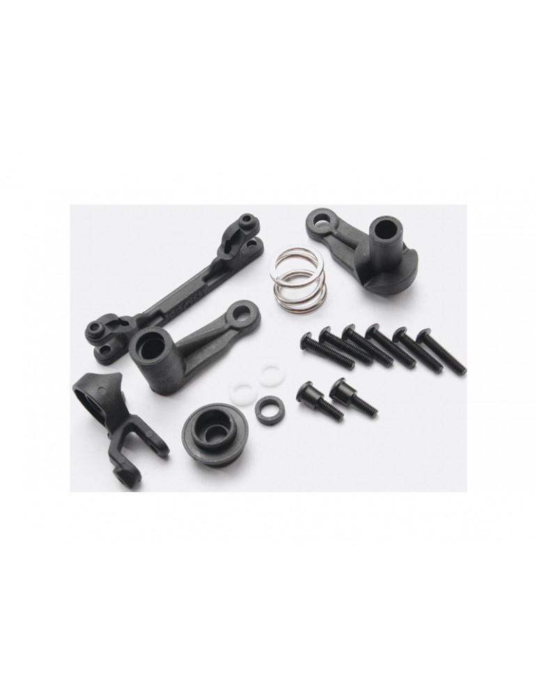 Traxxas Steering bellcranks/ servo saver/ spring/ retainer (requires 5x11mm BB (2))