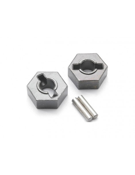Traxxas Wheel hubs, hex (steel)
