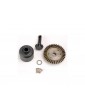 Traxxas Ring gear, 37-T/ 13-T pinion/ hardware