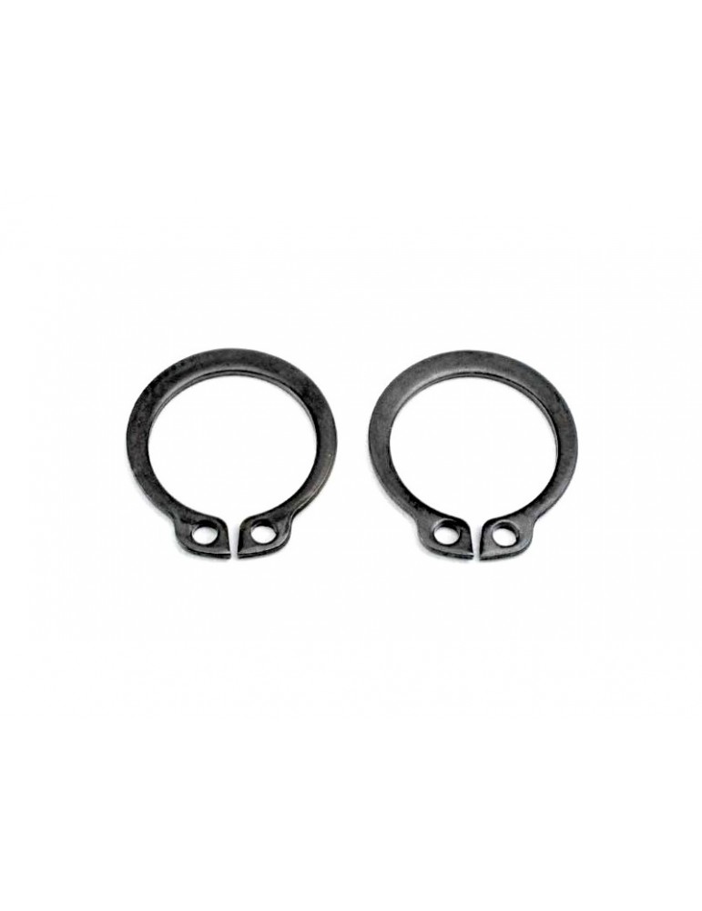 Traxxas Rings, retainer (snap rings) (14mm) (2)