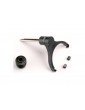 Traxxas Shift fork-shaft/ shift fork pads (2)/ rubber shift shaft seal
