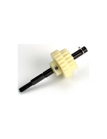 Traxxas Drive gear, two-speed (17/22-teeth)/ slipper shaft