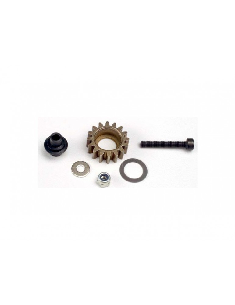 Traxxas Idler gear, steel (16-tooth)/ idler gear shaft/ hardware