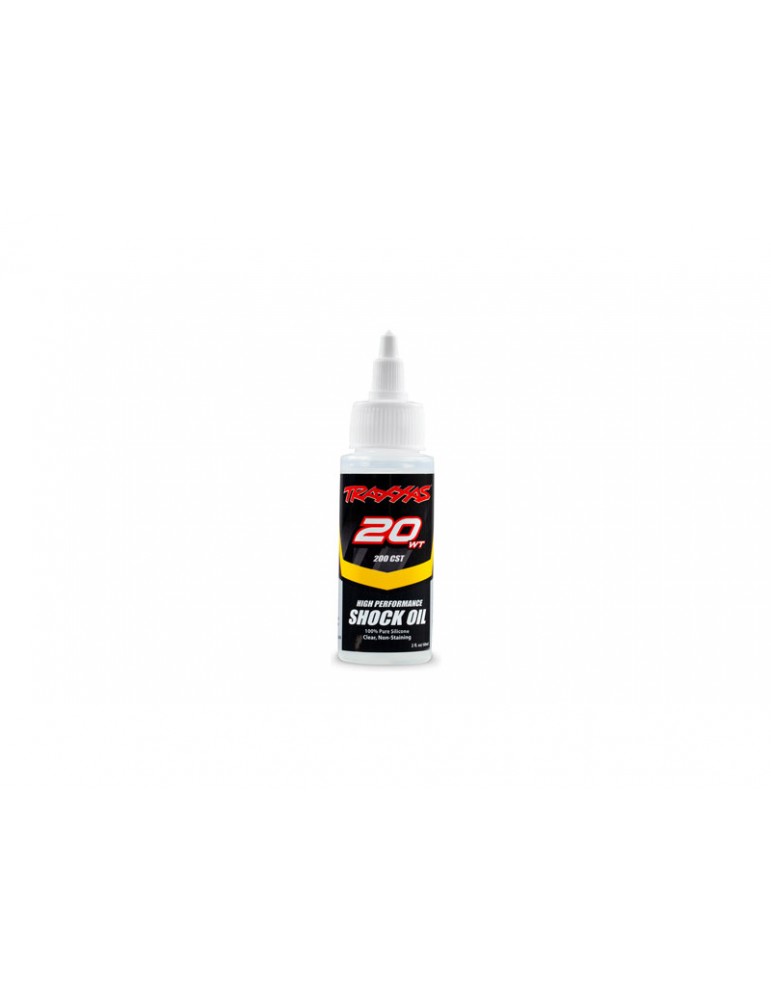 Traxxas Oil, shock (20 wt, 200 cSt, 60cc) (silicone)
