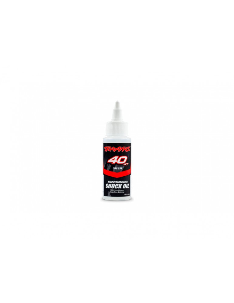 Traxxas Oil, shock (40 wt, 500 cSt, 60cc) (silicone)