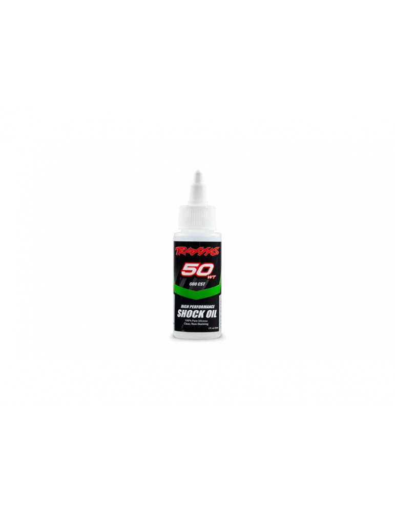 Traxxas Oil, shock (50 wt, 600 cSt, 60cc) (silicone)