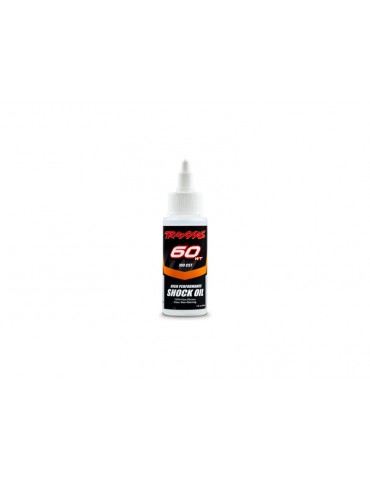 Traxxas Oil, shock (60 wt, 700 cSt, 60cc) (silicone)