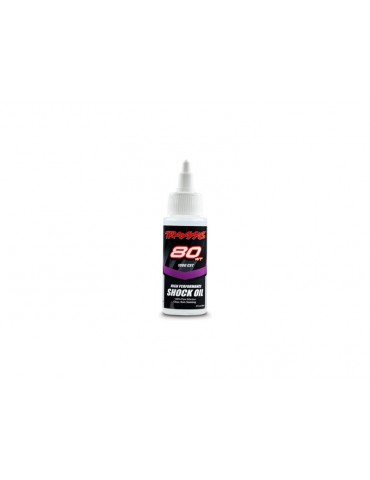 Traxxas Oil, shock (80 wt, 1,000 cSt, 60cc) (silicone)