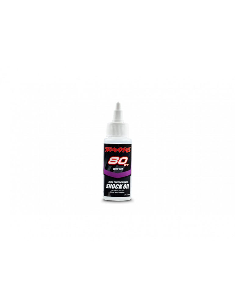 Traxxas Oil, shock (80 wt, 1,000 cSt, 60cc) (silicone)