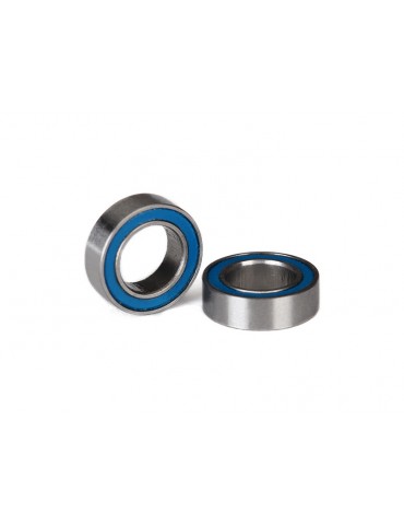 Traxxas Ball bearings, blue rubber sealed (6x10x3mm) (2)