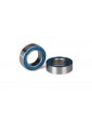 Traxxas Ball bearings, blue rubber sealed (6x10x3mm) (2)