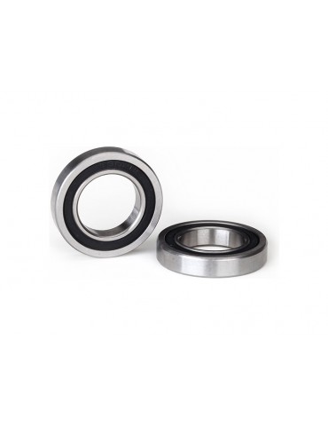 Traxxas Ball bearings, black rubber sealed (15x26x5mm) (2)