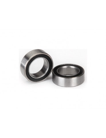 Traxxas Ball bearings, black rubber sealed (5x8x2.5mm) (2)
