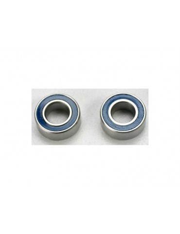 Traxxas Ball bearings, blue rubber sealed (5x10x4mm) (2)