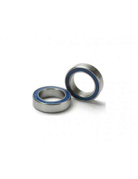 Traxxas Ball bearings, blue rubber sealed (10x15x4mm) (2)