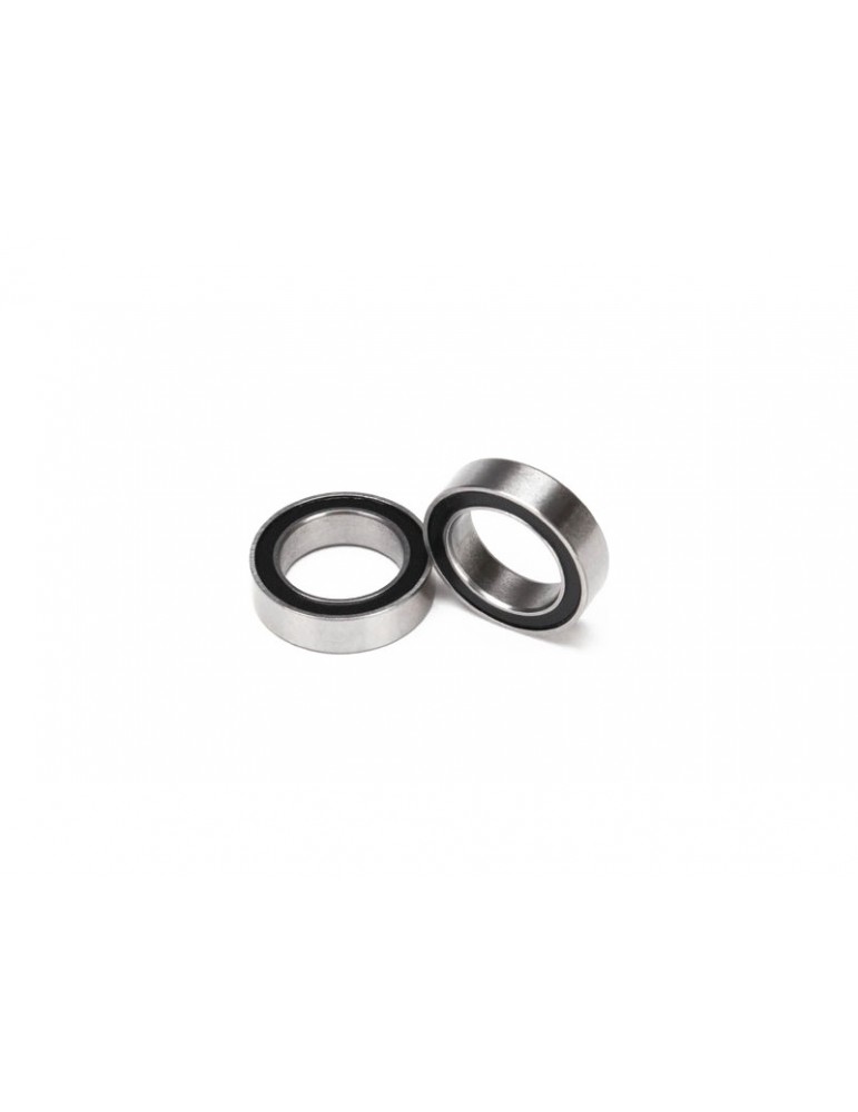 Traxxas Ball bearings, black rubber sealed (10x15x4mm) (2)