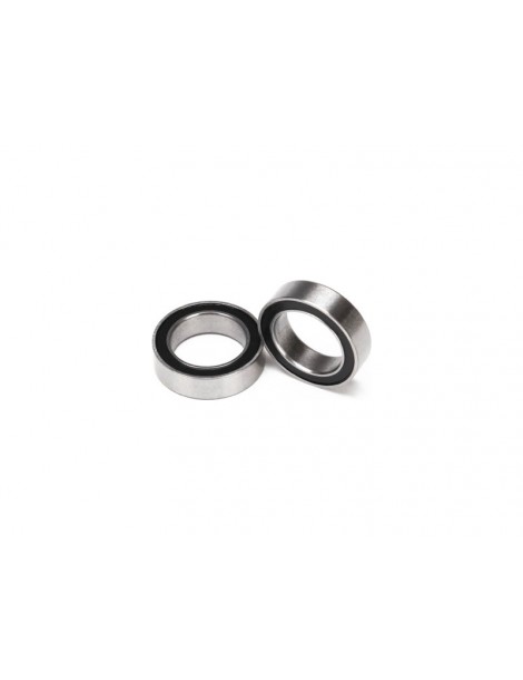 Traxxas Ball bearings, black rubber sealed (10x15x4mm) (2)
