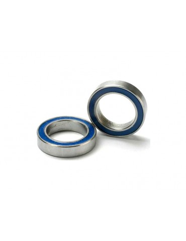 Traxxas Ball bearings, blue rubber sealed (12x18x4mm) (2)