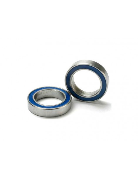 Traxxas Ball bearings, blue rubber sealed (12x18x4mm) (2)