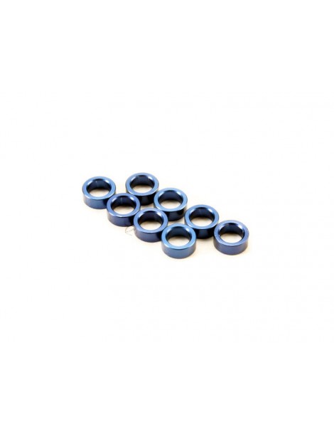 Traxxas Spacer, pushrod (aluminum, blue) (use with 5318 or 5318X pushrod and 5358 rockers) (8)