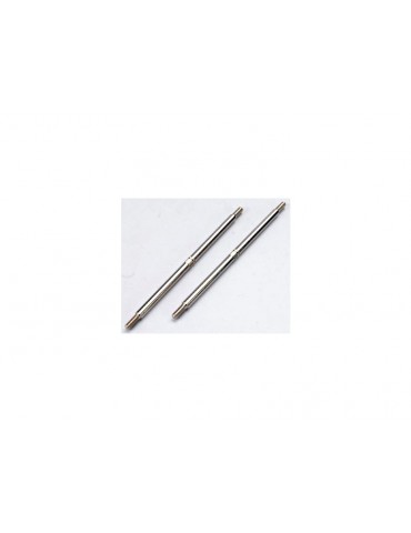 Traxxas Turnbuckles, toe links (5.0mm steel) (front) (2)