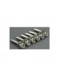 Traxxas Screws, 3x15mm cap-head machine (hex drive) (with split and flat washers) (6)